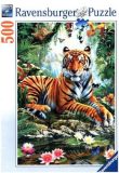 Ravensburger Puzzle 500 – Tiger im Urwald